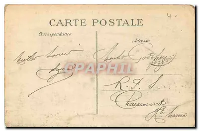 Paris — Porta Saint-Martin — n° 4093 — Verso