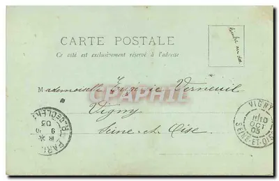 Paris — Torre Saint-Jacques — LL. n° 112 — Verso