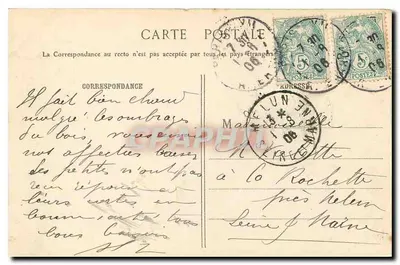 Bois de Vincennes - Îles Daumesnil. De Brug van het Châlet - G.L. n°913 — Achterkant