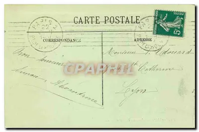 Paryż (VIIIe) — Arc de Triomphe — LL. n° 704 — Rewers