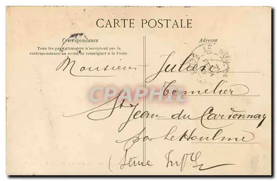 Ponte da Concórdia e Câmara dos Deputados — Paris — C. L.-C. — Verso