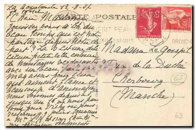 La Bourboule — Ogólny widok — Auvergne — Rewers