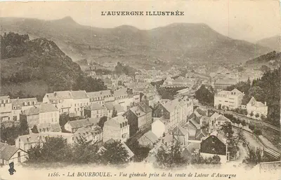 La Bourboule — Vista geral tirada da estrada de Latour d'Auvergne — L'Auvergne Illustrée n°1186