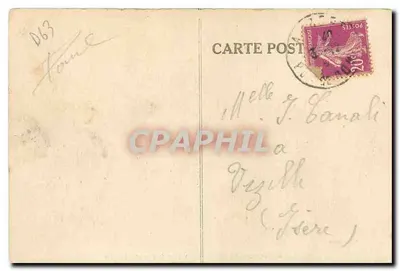 Ambert — Plac św. Jana — wydawca L. Auvergne, n° 1092 — Rewers