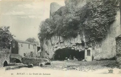 Royat — A Gruta das Lavadeiras — NDHOT