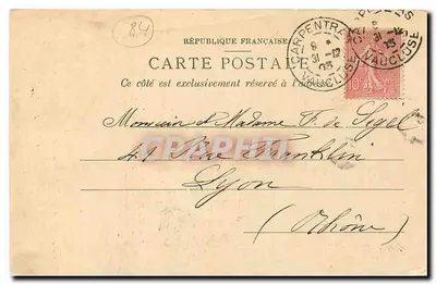 Carpentras — Wieża Porte d'Orange — Maison Universelle, Nowe Galerie — Rewers