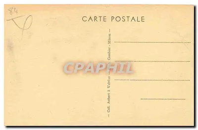Valréas (Vaucluse) — A Igreja, fachada principal — Combier, n°19 — Verso