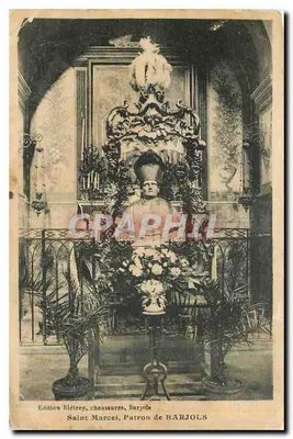 São Marcelo, Padroeiro de BARJOLS — Edição Blétery, sapatos, Barjols