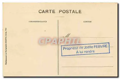 Avignon — Zamek Papieski — Front — Zbudowany w XIV wieku przez Papieży — Wydawnictwo Gilletta, fot. Nice, n° 2062 — Rewers