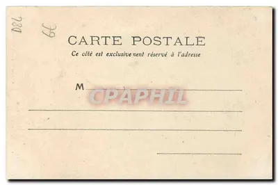 Fontaine de Vaucluse — 2a vista — Editions J. Brun et Cie, Carpentras — Verso