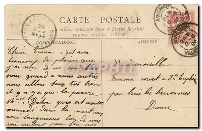 Avignon — Puente Saint-Benezet — B. F. Chalon s Saone, n°46 — Reverso