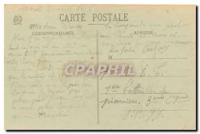 Lago Negro — Saint-Dié — Ad. Weick, N° 9187 — Verso
