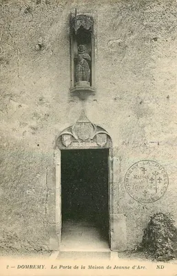 Domrémy — A Porta da Casa de Joana d'Arc — ND