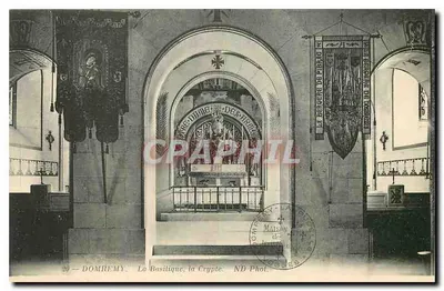 Dombremy — A Basílica, a Cripta — ND Fot.