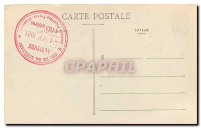O Col da SCHLUCHT — O que resta do Hotel Altenberg — editor W. W. W. N. N. 1547 — Verso