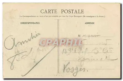 Senones (Vosges) — O Monumento Dom Calmet — Imp. A. Viala, n° 2146 — Verso