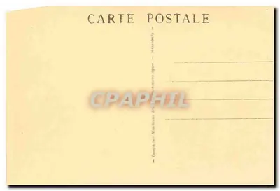 Gérardmer — Ogólny widok z Goultridos — Compagnie Alsacienne des Affiches Postales — Rewers