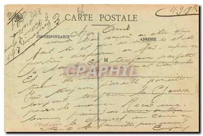 Zimowy krajobraz w La Forain — Les Vosges — Ad. Weick, St-Dié - N° 4943 - CL. I. — Rewers
