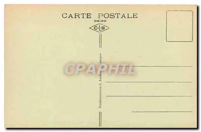 Epinal (Vosges) — Park Zamkowy — Wydawca C. Lardier, Étampes — Rewers