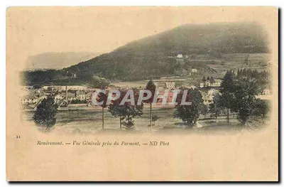 Remiremont — Vista Geral tirada do Parmont — ND Fot