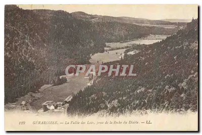 Gérardmer — A Vale dos Lagos, vista da Roche du Diable — LL. n°129