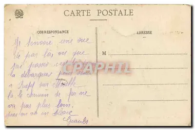 Russang (Vosges) — Vista geral tirada do Sautrey — Humbert, Basar, Russang — n° 52 — Verso