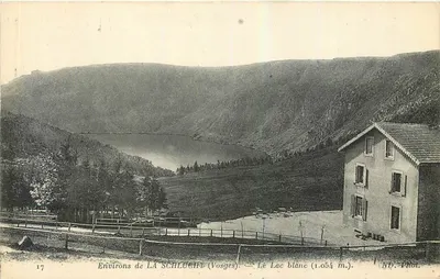Arredores de LA SCHLÜCHT (Vosges) — O Lago Branco (1.054 m.) — ND.-Prol.
