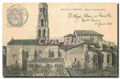 Arredores de LIMOGES — Igreja de São Leão