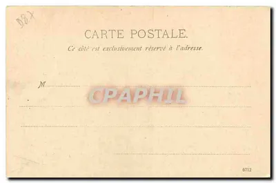 Le Dorat (Haute-Vienne) — A Igreja Paroquial — Ch. Arambourou, fot., Châtellerault, n°106 — Verso