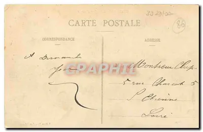 Châtellerault - Vista geral — editor: A. Châtellerault, n° de série 86 — Verso