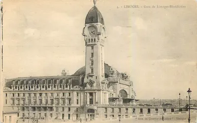 Limoges - Estação de Limoges-Bénédictins — Edit du Courrier du Centre - Limoges