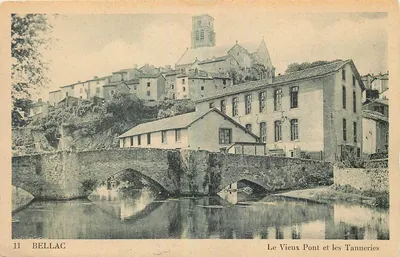 Bellac — O Velho Ponte e as Tanneries