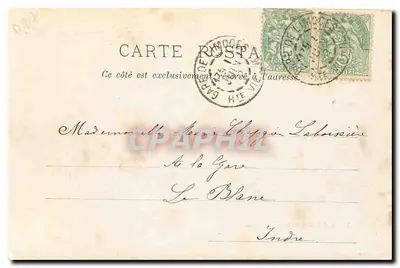 Igreja de Arliquet, perto de Limoges — J. Faissat — número de série não visível — Verso