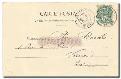 Poitiers — Schody honorowe Hôtel de Ville — Nowe Galerie Perrisioennes, n°10 — Rewers