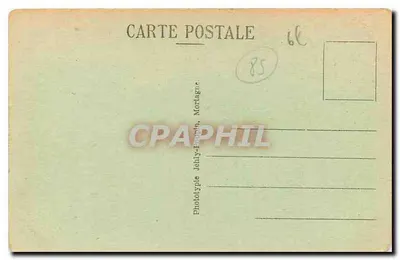 Saint-Gilles-Croix-de-Vie — Port — Molo i Faro — n°3005 — Rewers