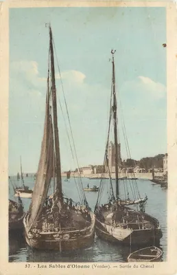 Les Sables d'Olonne (Vendée) — Saída do Canal — Prototipo Jenly-Poupin