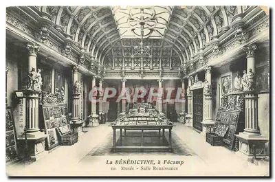 A BÉNÉDICTINE, em Fécamp — Museu - Sala da Renascença