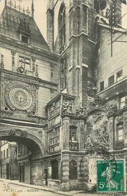 Rouen — La Grosse Horloge — C.V. 458