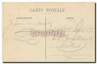 Rouen — La Grosse Horloge — C.V. 458 — Verso