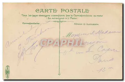A Abadia de Graville — Le Havre — editor anônimo, n° 87 — Verso