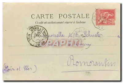 Rouen — Pałac Sądowy. Sąd Okręgowy. — Rewers