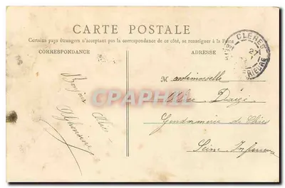 Rouen — Muzeum Malowanych Obrazów — C.B. Paryż — Rewers