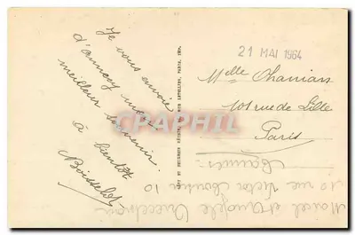 ANNECY, Klasztor Visycyjski i Jezioro — LL, nr 318 — Rewers