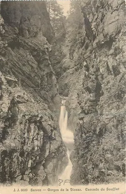 Gorges da Diosaz — Cachoeira do Soufflet — J.J. 8000 Servoz