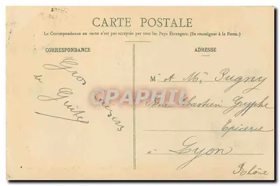 AIX-les-BAINS - Villa delle Fiori - Nuova Entrata — E. RETMAUR EDITORE CHAMBERY — Verso