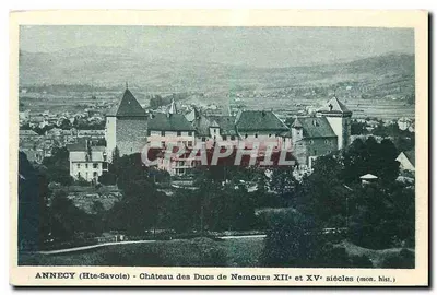 Annecy (Hte-Savoie) - Castelo dos Duques de Nemours XIIe e XVe séculos (mon. hist.)