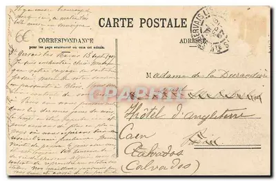 Saint-Gervais — Skoczek Crépin — Jullion br., Fot. Wydawcy Genewa — Rewers