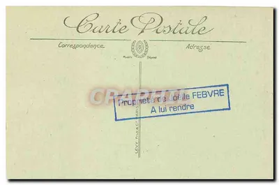 Chambéry — O Castelo dos Duques de Saboia — LL. — Verso
