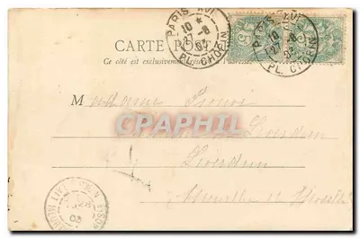 Paris - Ponte Alexandre III — E.R. Paris n°58 — Verso