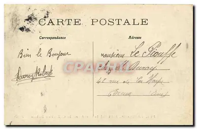 Paris (8e) - Petit Palais - Contém a Coleção Dutuit — J.H. n°363 — Verso
